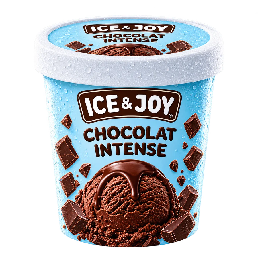 Grand pot ICE&JOY Chocolat intense