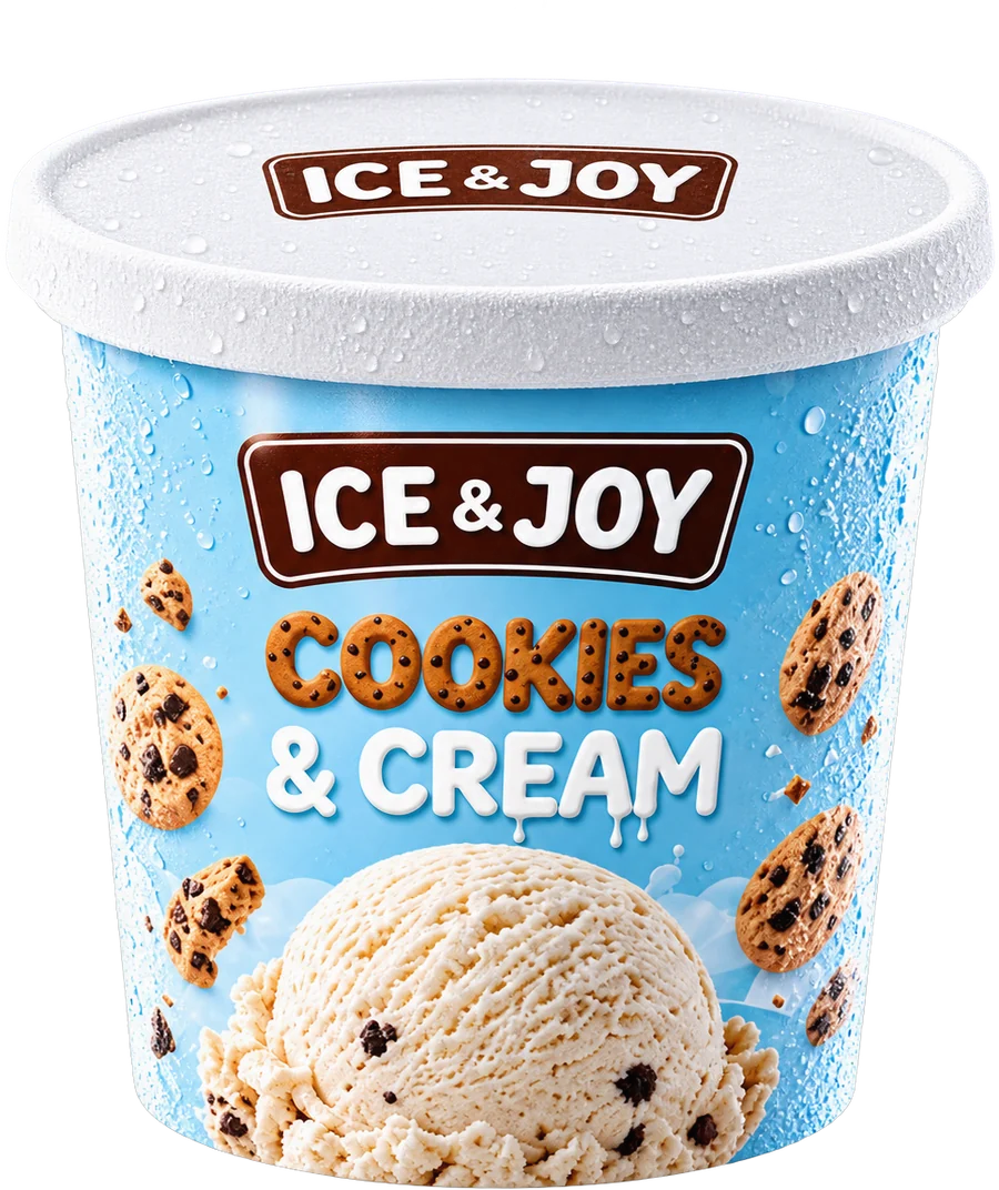 Petit pot ICE&JOY Cookies & Cream